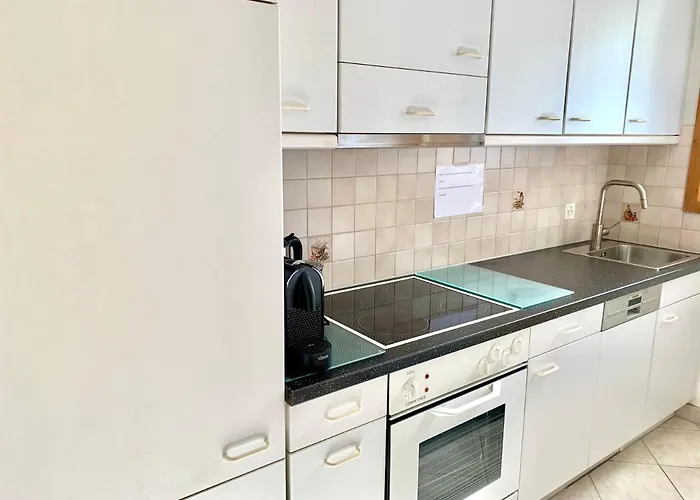 Gian - Close To The Kongresshaus, The Ice Hockey Stadium, Cross-country Skiing, The Eau-la-la Indoor Pool And Wellness, Large Supermarket, 2 Bus Stops, With An Indoor Garage And Fully Equipped Appartement Davos