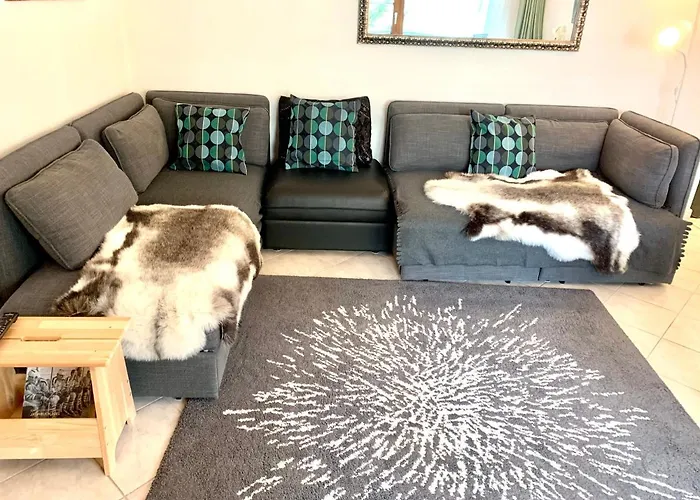 Apartment Gian - Close To The Kongresshaus, The Ice Hockey Stadium, Cross-country Skiing, The Eau-la-la Indoor Pool And Wellness, Large Supermarket, 2 Bus Stops, With An Indoor Garage And Fully Equipped *