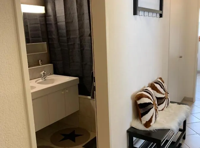 Gian - Close To The Kongresshaus, The Ice Hockey Stadium, Cross-country Skiing, The Eau-la-la Indoor Pool And Wellness, Large Supermarket, 2 Bus Stops, With An Indoor Garage And Fully Equipped Appartement *