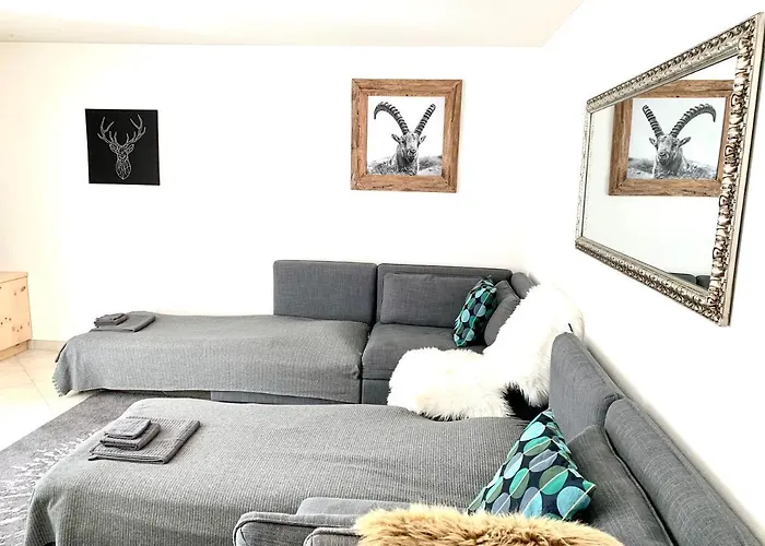 Daire Gian - Close To The Kongresshaus, The Ice Hockey Stadium, Cross-country Skiing, The Eau-la-la Indoor Pool And Wellness, Large Supermarket, 2 Bus Stops, With An Indoor Garage And Fully Equipped *